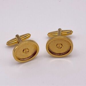 Vintage Alfred Dunhill Gold Plated Cufflinks